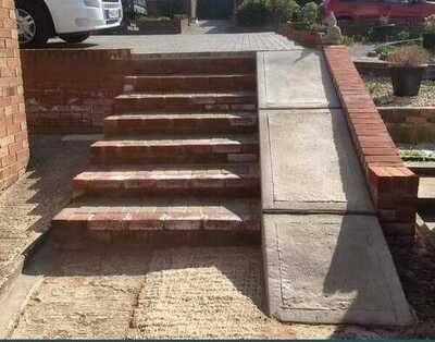 Brick Accessibility Ramp