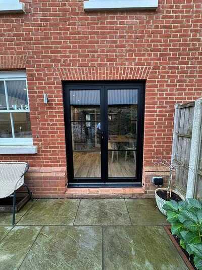Aluminium French Door Installation